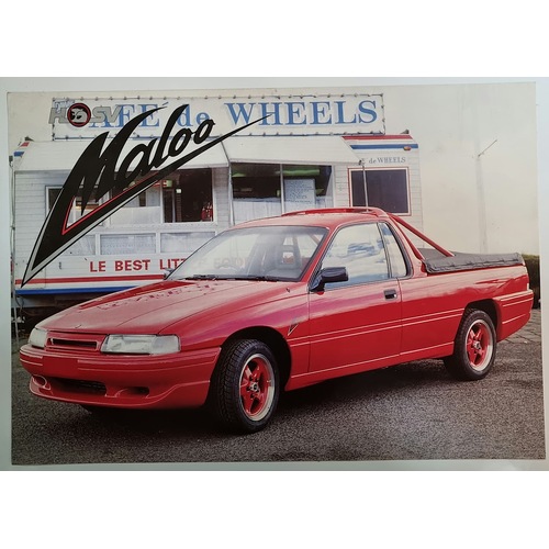 New Original HSV VG Maloo Ute 1990 Brochure Leaflet 