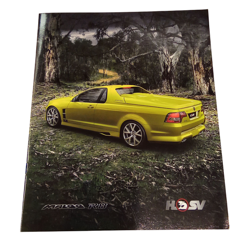 New Original HSV VE E1 Maloo Sales Brochure