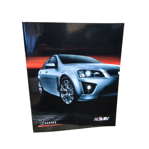 New Original HSV VE E Series E1 Fold Out Sales Brochure Booklet
