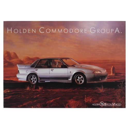 New Original HSV VL Group A Walkinshaw Sales Brochure Flyer