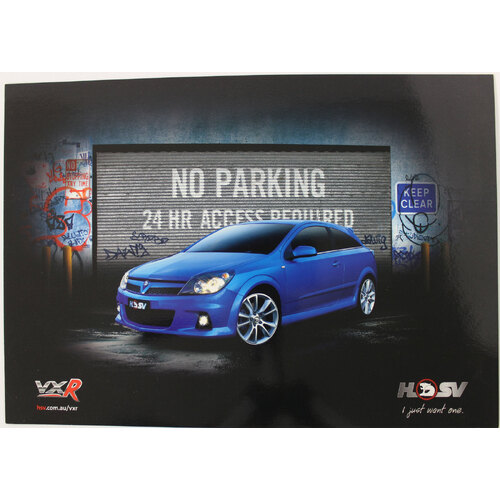 New Original HSV Astra VXR Brochure Leaflet