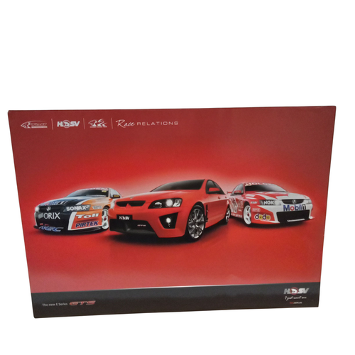 New Original HSV E Series GTS Clubsport Holden Race Team A2 Dealership Poster