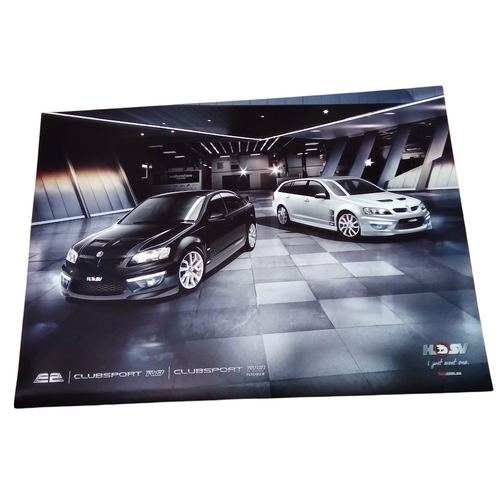 New Original HSV E Series E2 Clubsport R8 A2 Poster