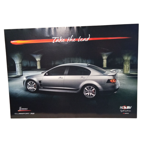 New Original HSV E Series Clubsport R8 A2 Dealership Poster