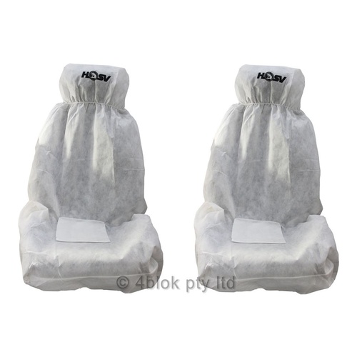 HSV Holden Seat cover throw overs white clubsport maloo NOS