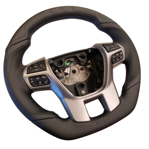 New Ford Ranger PX2 3 MSRT Custom Leather Steering Wheel Black