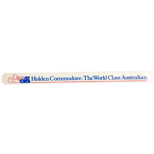Original VL Holden Commodore: The World Class Australian Decal Sticker Genuine