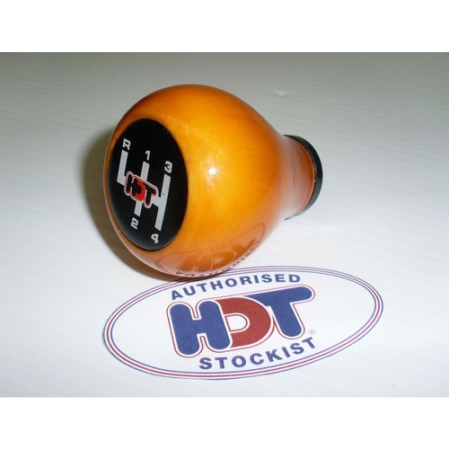 HDT VC 4 Speed Wooden Gear Knob