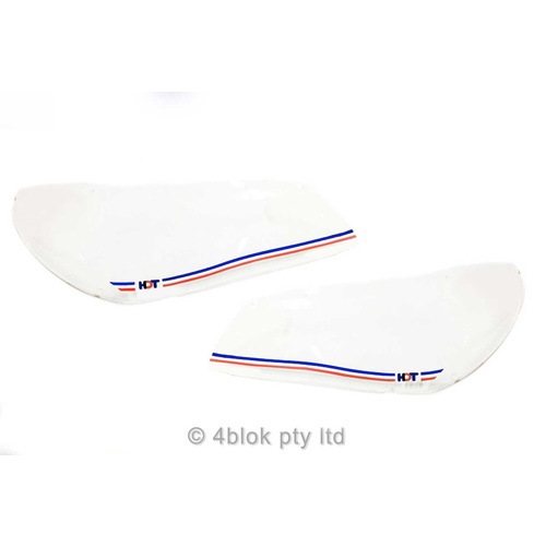 HDT VF Headlight Covers Red & Blue  - VF002