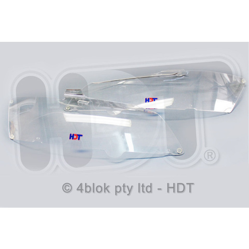 HDT VY Headlight Covers Red & Blue - 40157Y