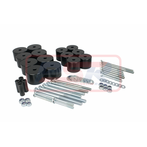 Nissan Navara D22 1" Body Lift Kit Dual Cab (with Tray)