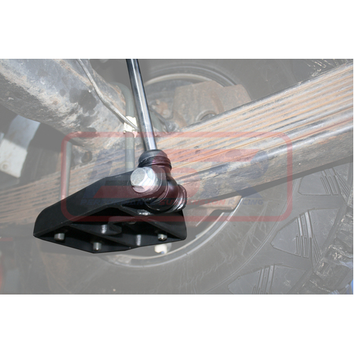 Nissan Patrol GQ-GU Leaf Spring Eye Conversion plate with Custom Eye Bush