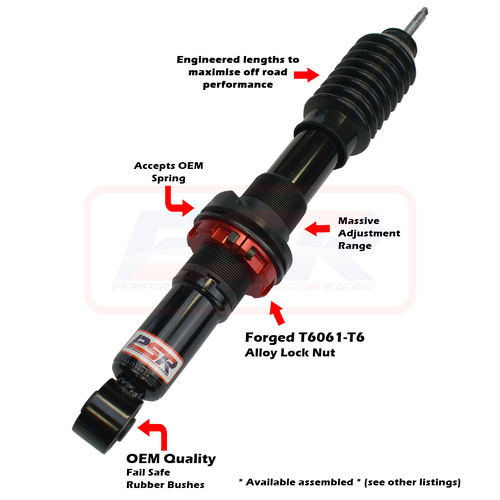 Holden RG Colorado / Isuzu D-MAX 1-2-3 / Mazda BT-50 TF 2021-On PSR TTG 2-4" Front Adjustable Shock Absorber