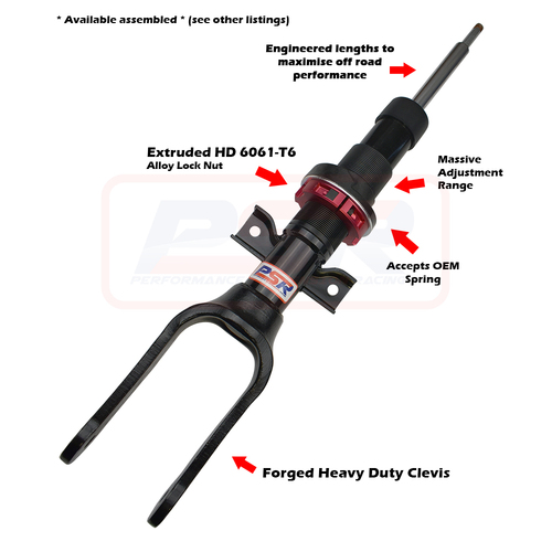 VW Amarok PSR TTG Front 2" Adjustable Shock Absorber