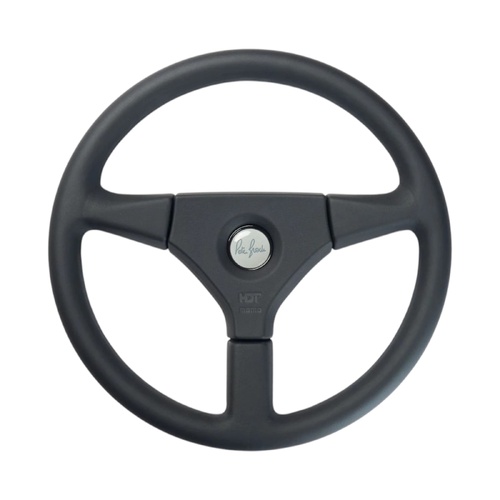 Genuine MOMO Flyer Peter Brock HDT Black Leather 380mm Steering Wheel